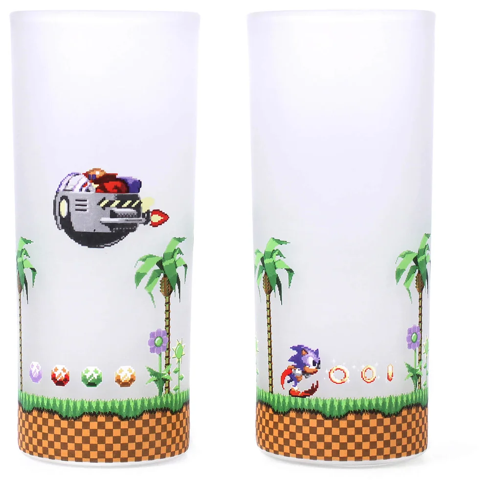 Sonic The Hedgehog Gläser - 2er Set Bild 1