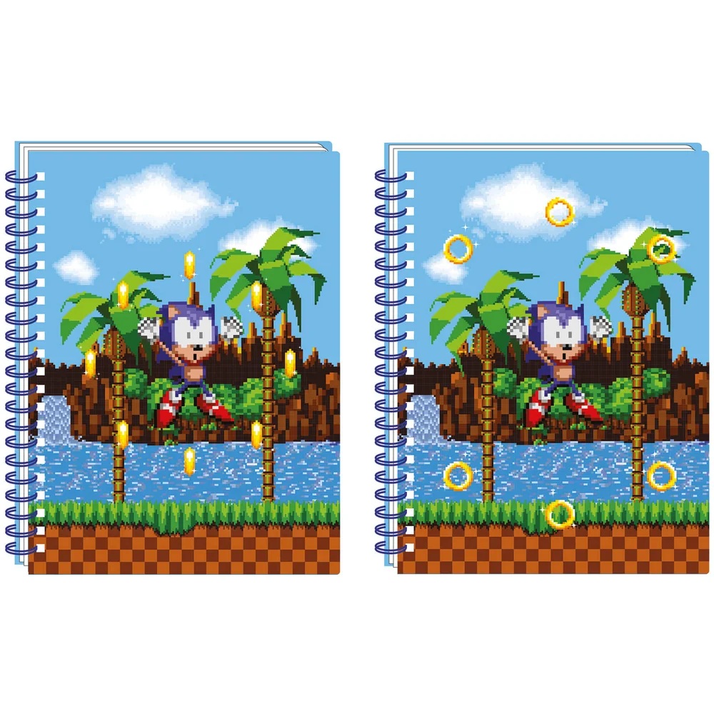 Sonic The Hedgehog Lentikular Notizbuch Bild 1