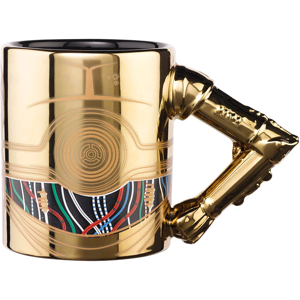 Meta Merch Star Wars C-3PO Tasse mit Henkel in Armform Bild 1