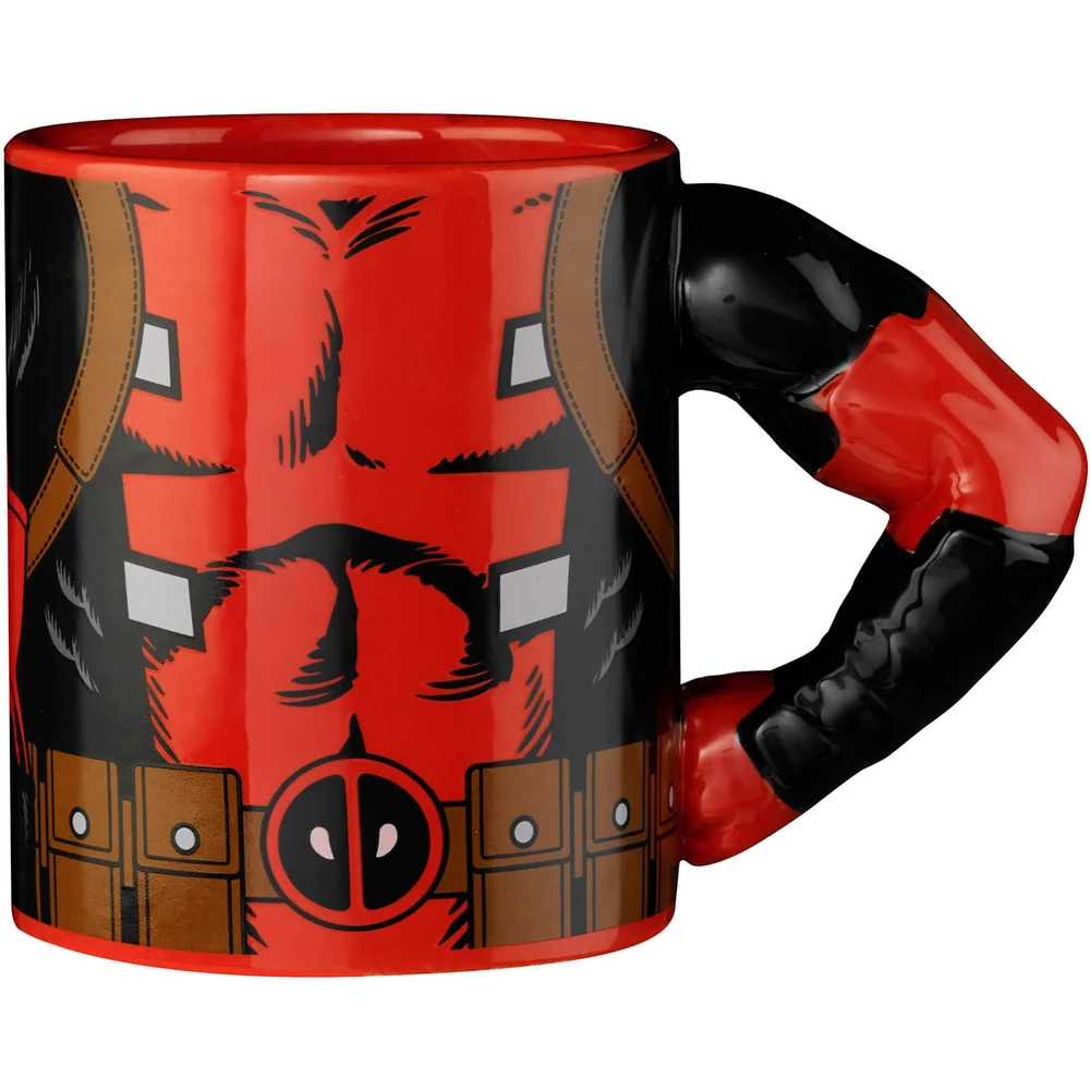 Meta Merch Marvel Deadpool Tasse mit Henkel in Armform Bild 1