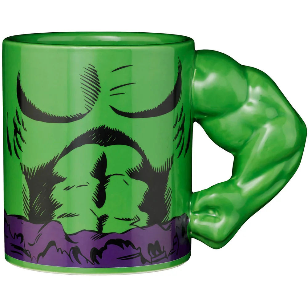 Meta Merch Marvel Incredible Hulk Arm Tasse Bild 1