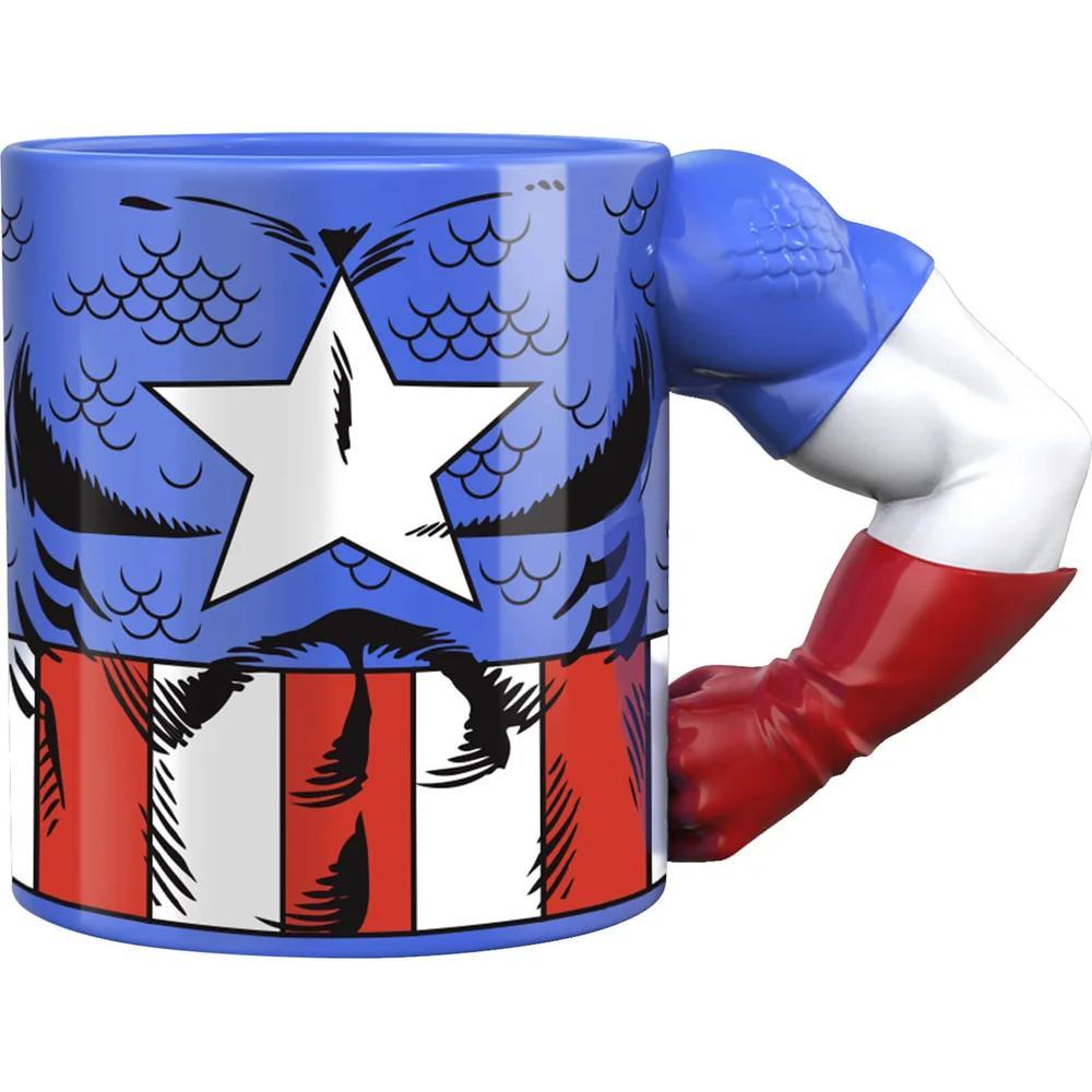 Meta Merch Marvel Captain America Tasse mit Arm Bild 1