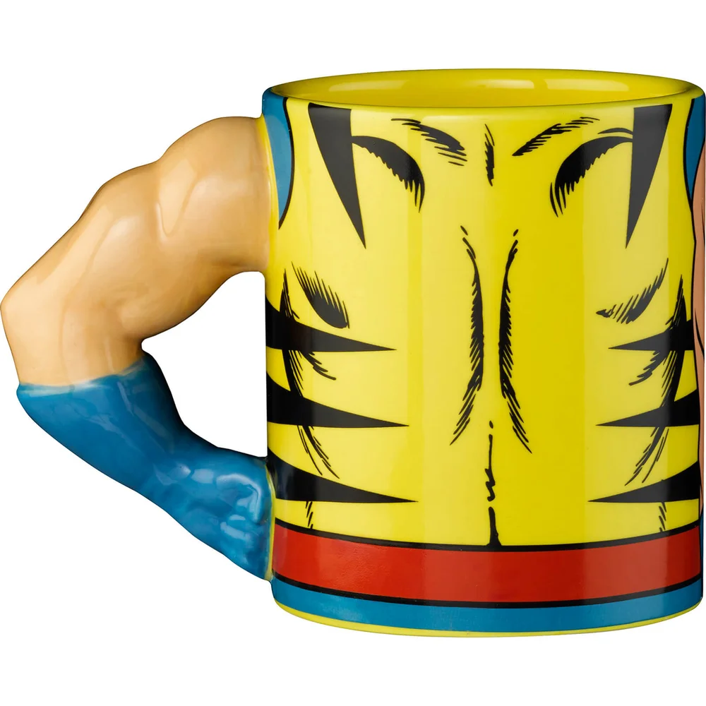 Meta Merch Marvel Wolverine Tasse mit Henkel in Armform Bild 1