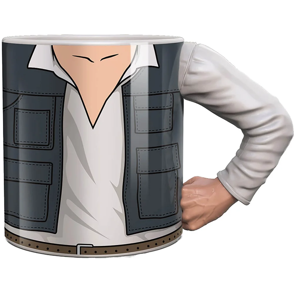 Meta Merch Star Wars Han Solo Tasse mit Henkel in Armform Bild 1