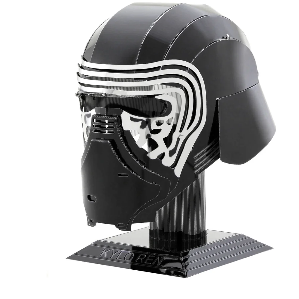 Metal Earth Star Wars Kylo Ren Helmet 3D Metal Model Kit Bild 1