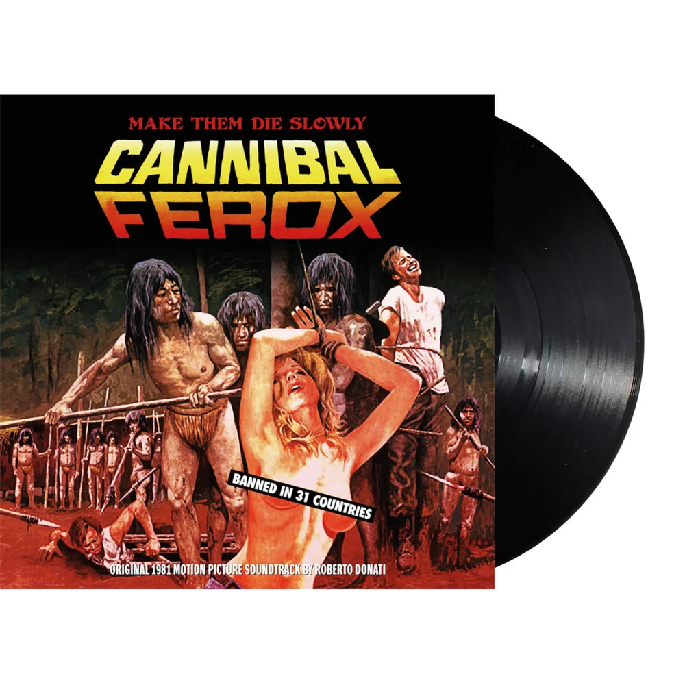 Cannibal Ferox (Original Soundtrack zum Film von 1981) - Schwarze LP Bild 1