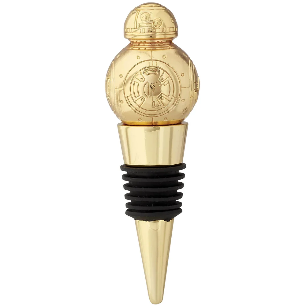 Star Wars: Episode VIII BB8-Flaschenkorken aus Metall - Gold Bild 1