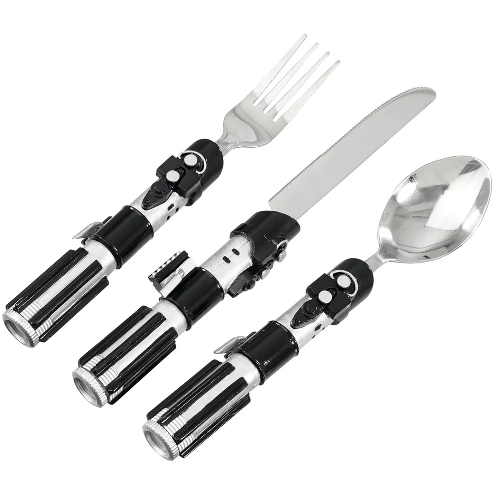 Star Wars Darth Vader Lichtschwert-Besteckset Bild 1