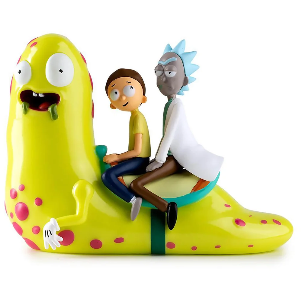 KidRobot Adult Swim Rick and Morty Slippery Stair 7 Inch (18cm) Vinyl Figur Bild 1