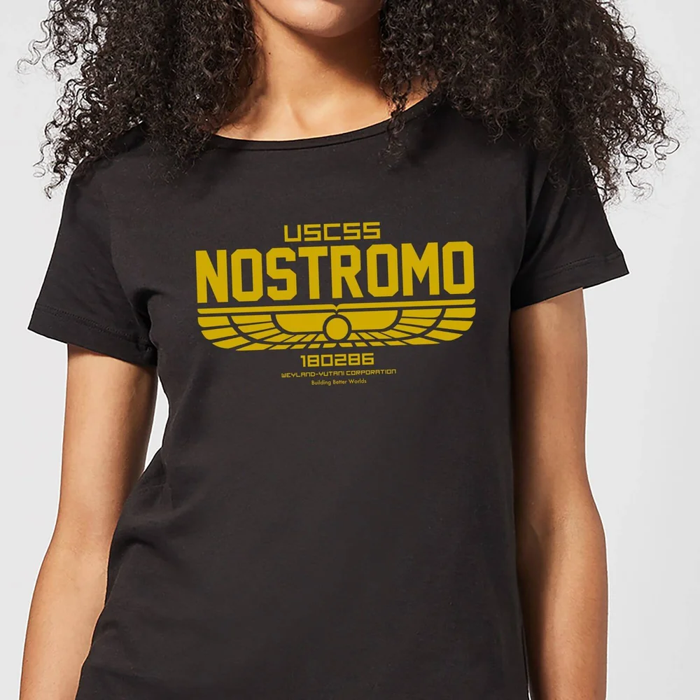 Alien USCSS Nostromo Damen T-Shirt - Schwarz - XS Bild 1