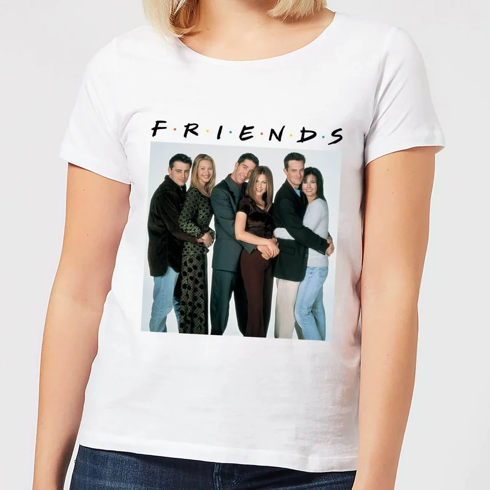 Friends Group Shot Damen T-Shirt - Weiß - S Bild 1
