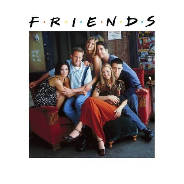 Friends Classic Character Damen T-Shirt - Weiß