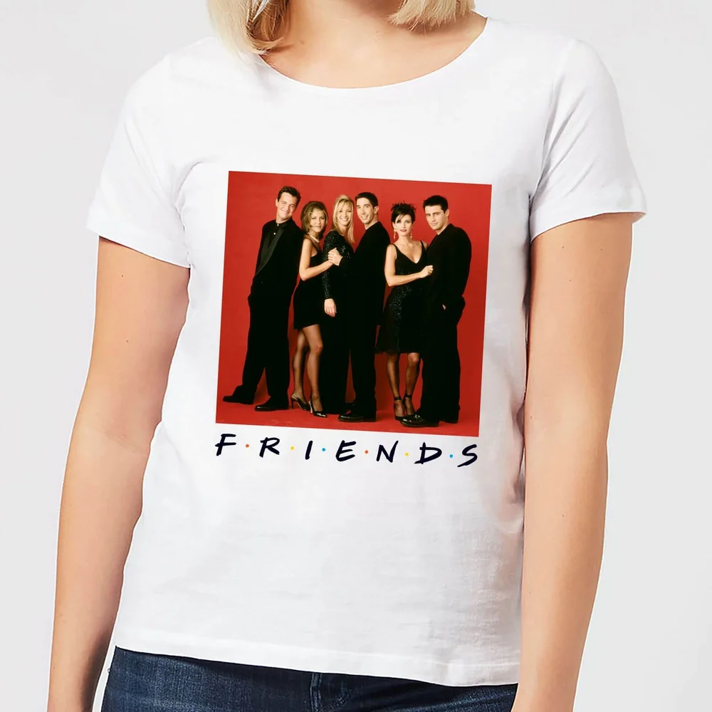 Friends Character Pose Damen T-Shirt - Weiß - S Bild 1
