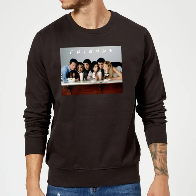 Friends Milkshake Pullover - Schwarz