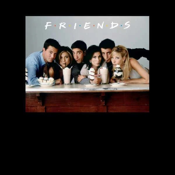 Friends Milkshake Pullover - Schwarz