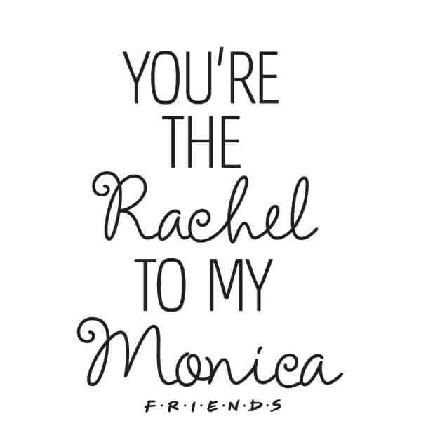 Friends You're The Rachel Pullover - Weiß
