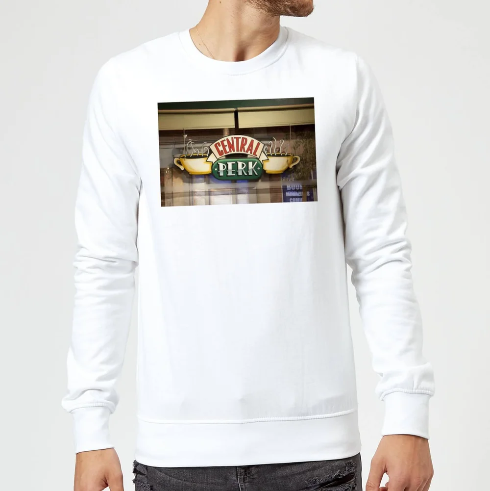 Friends Central Perk Coffee Sign Pullover - Weiß - S Bild 1
