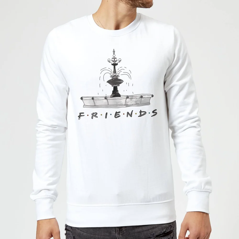 Friends Fountain Sketch Pullover - Weiß - S Bild 1