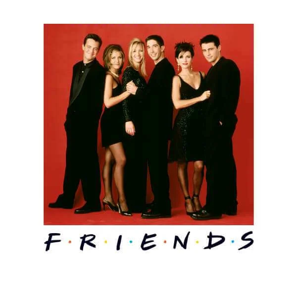 Friends Character Pose Pullover - Weiß