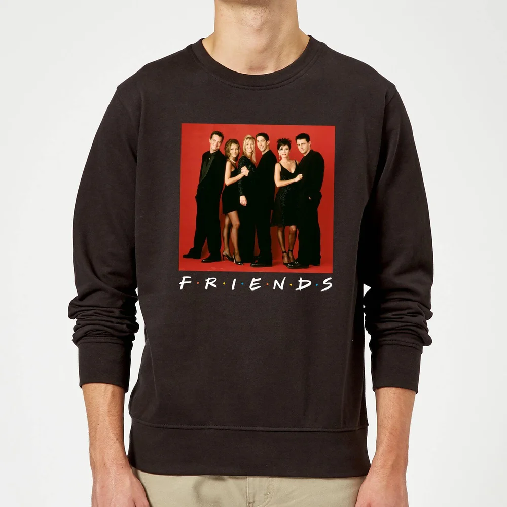 Friends Character Pose Pullover - Schwarz - S Bild 1