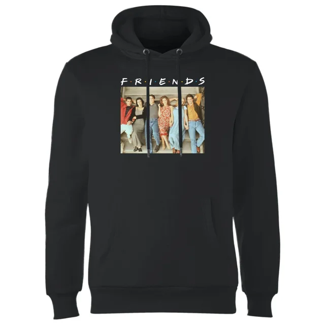 Friends Retro Character Shot Hoodie - Schwarz