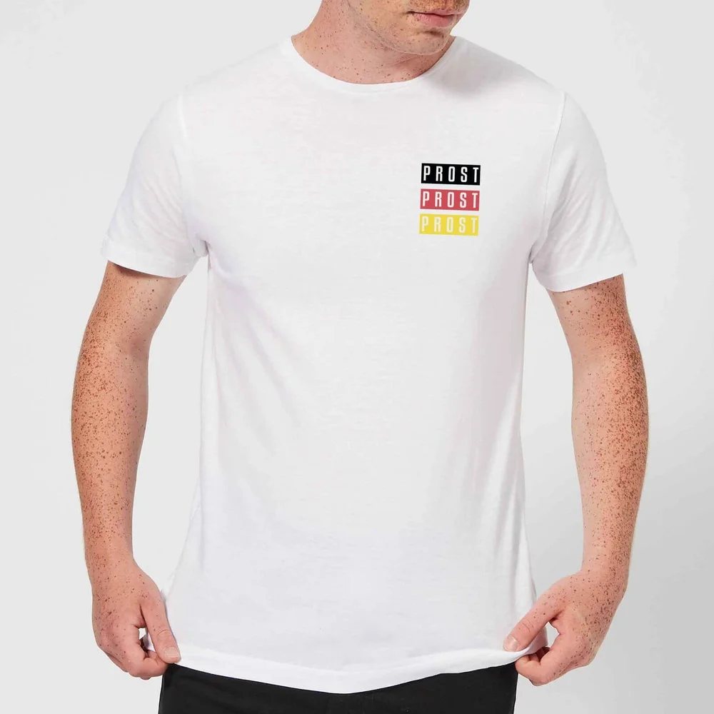 Oktoberfest Prost Herren T-Shirt - Weiß - S - Weiß Bild 1