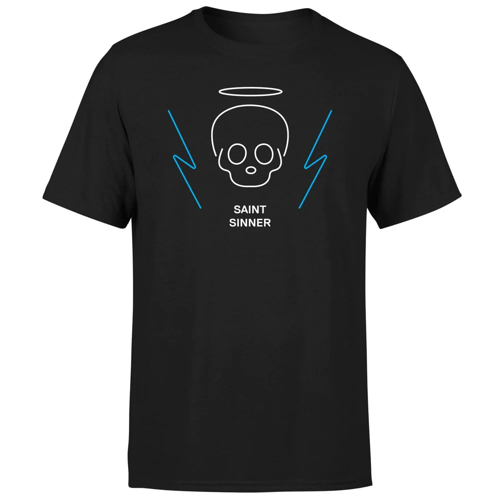 Celebrity Big Brother Saint Sinner Men's T-Shirt - Black - 3XL - Schwarz Bild 1