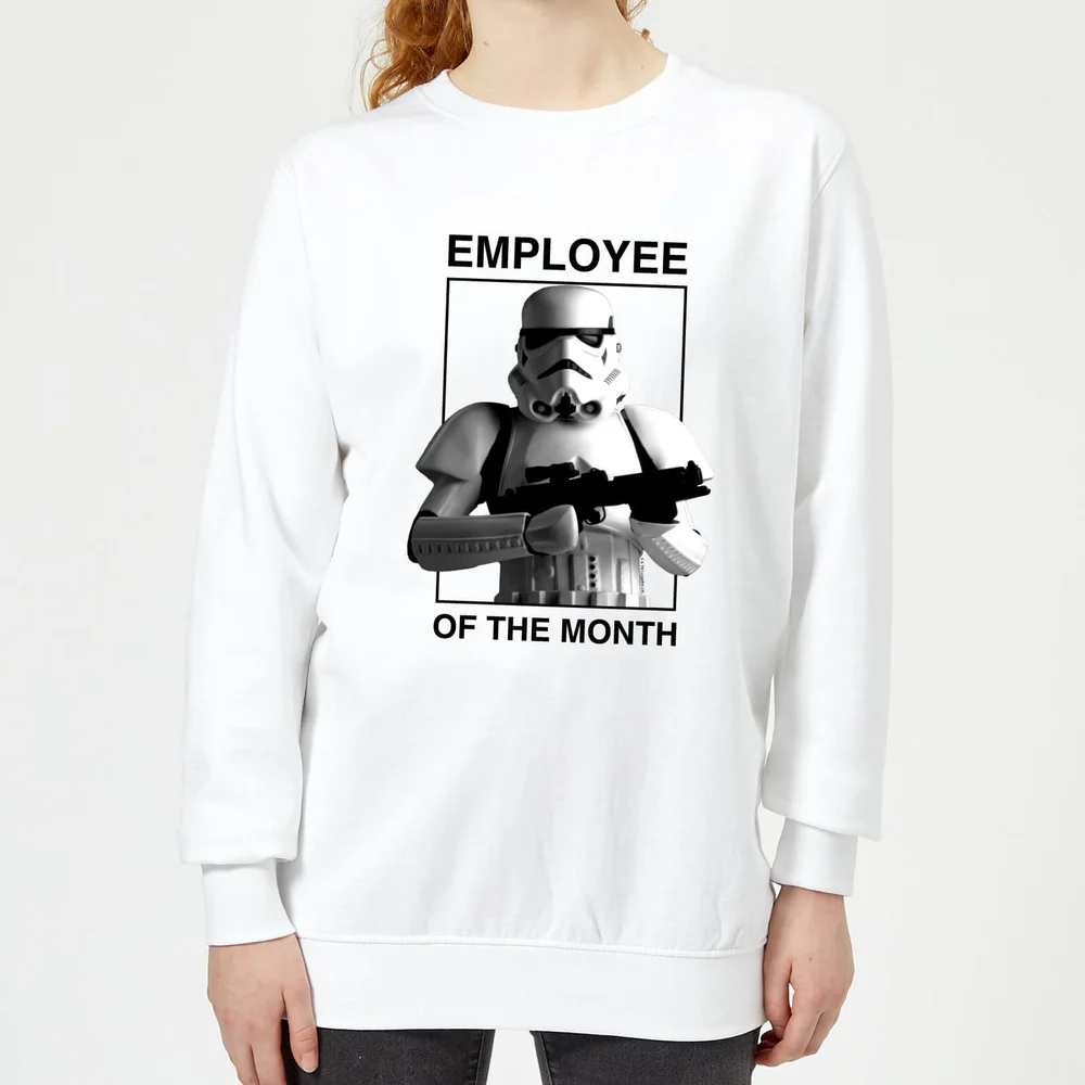Star Wars Classic Employee Of The Month Damen Pullover - Weiß - S Bild 1