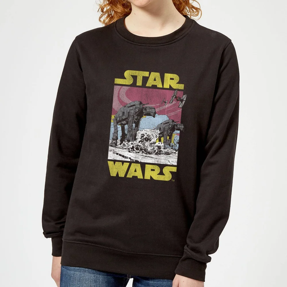 Star Wars ATAT Women's Sweatshirt - Black - S Bild 1