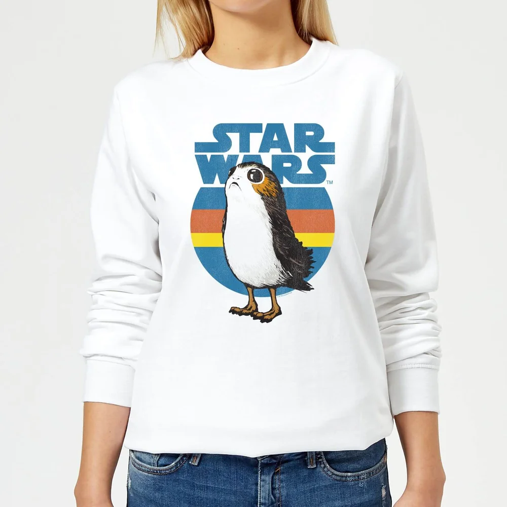 Star Wars Porg Women's Sweatshirt - White - S Bild 1