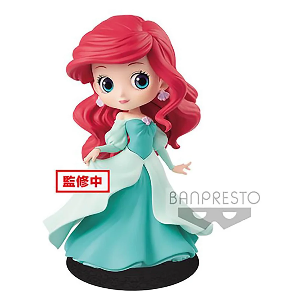 Banpresto Q Posket Disney-Figur Arielle aus „Arielle, die Meerjungfrau“ 14 cm (grünes Kleid) Bild 1