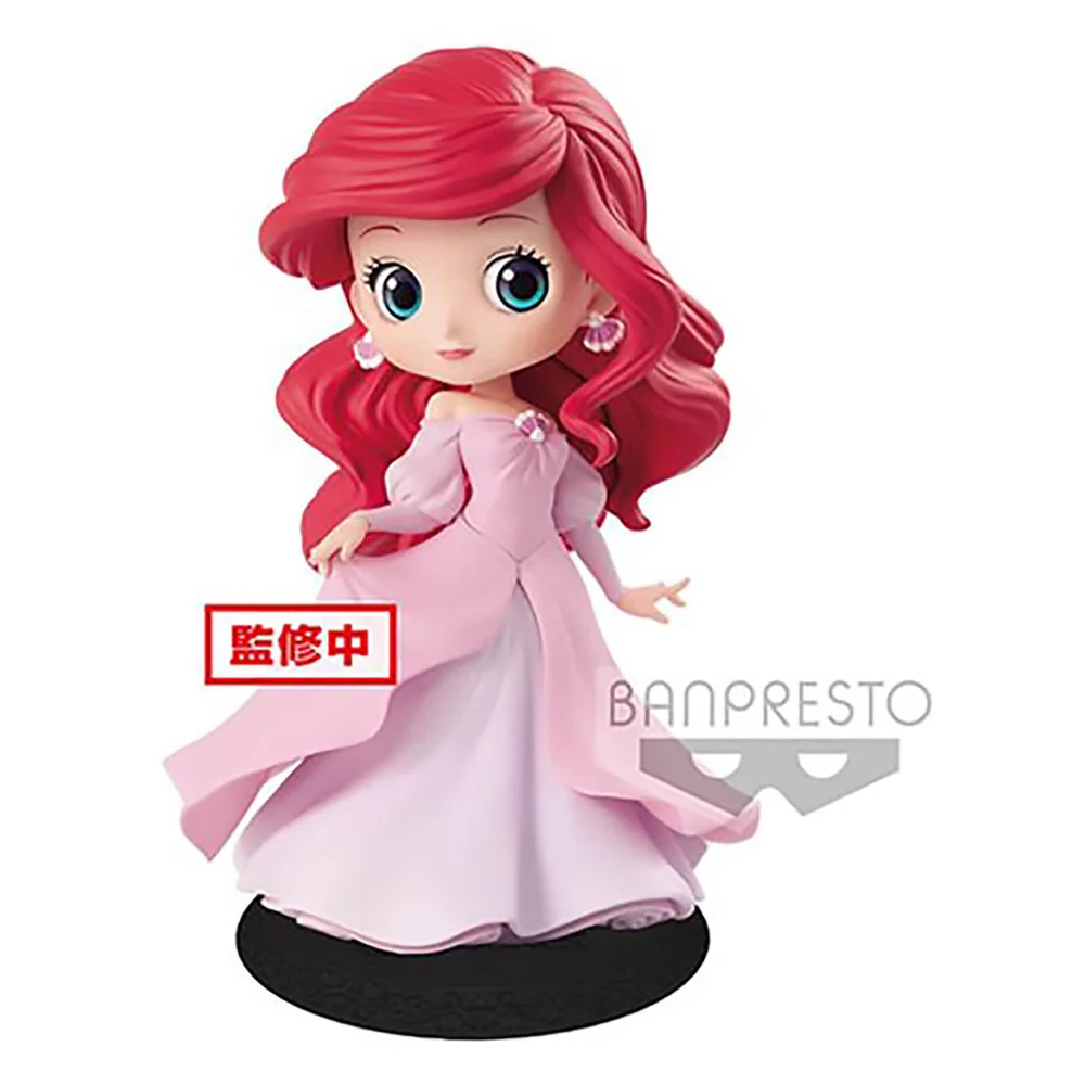 Banpresto Q Posket Disney-Figur Arielle aus „Arielle, die Meerjungfrau“ 14 cm (rosa Kleid) Bild 1