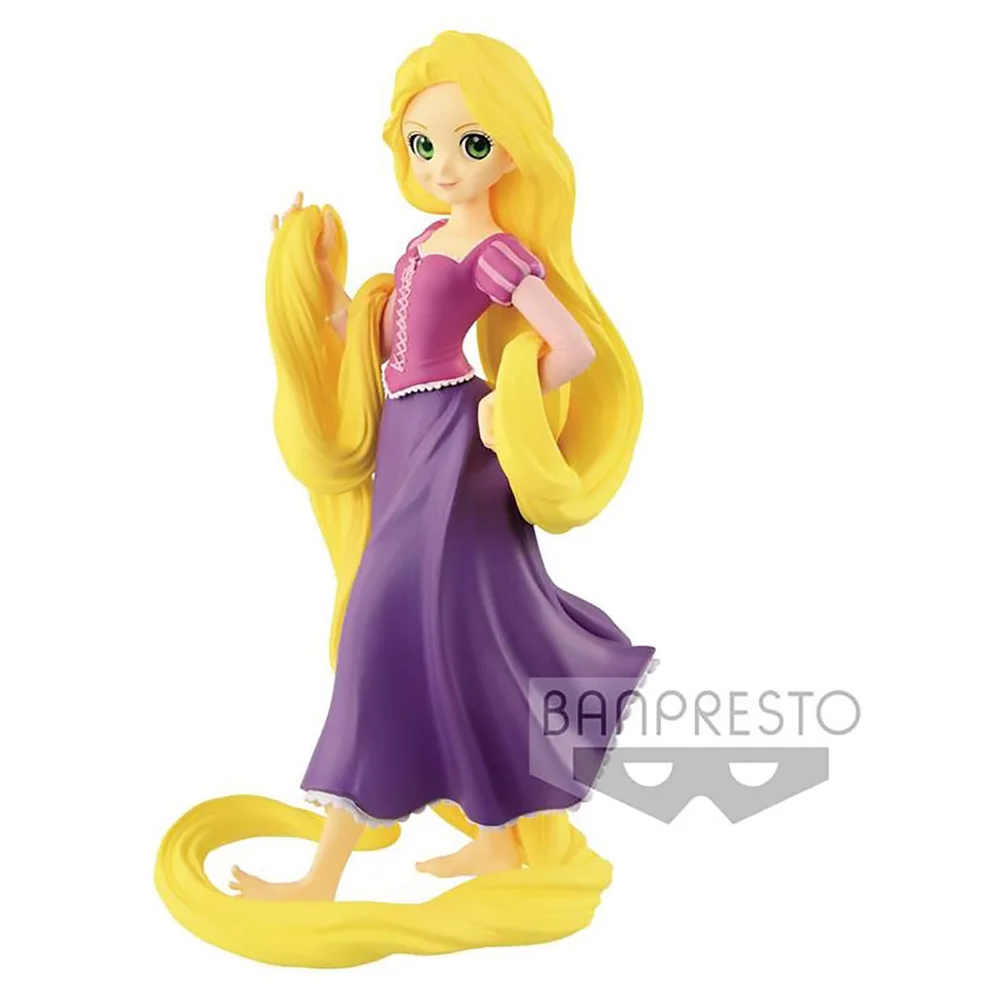 Banpresto Disney-Figur Crystalux Rapunzel mit Haar 16 cm Bild 1
