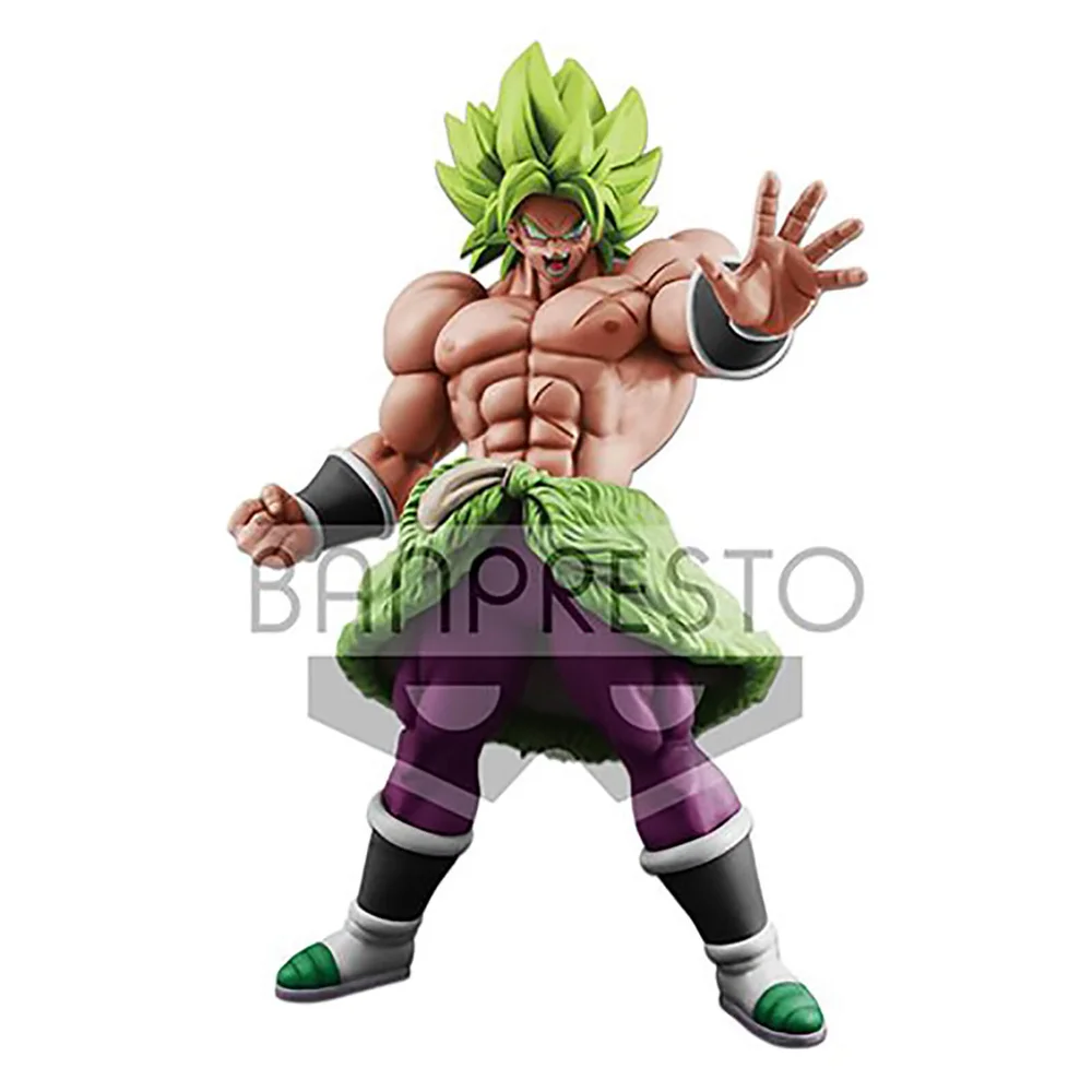 Banpresto Big Figure! Dragon Ball Super King Clustar Super Saiyan Broly Figure 30cm (Full Power) Bild 1