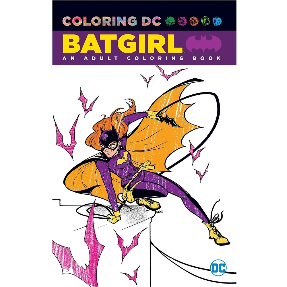 DC Comics Batgirl An Adult Coloring Book (Graphic Novel) Bild 1