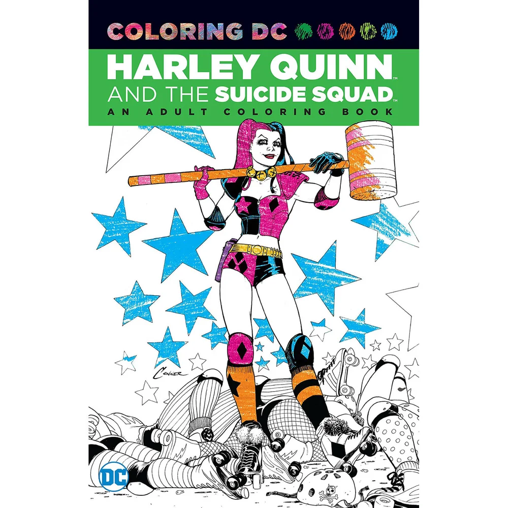 DC Comics Harley Quinn & Suicide Squad An Adult Coloring Book (Graphic Novel) Bild 1