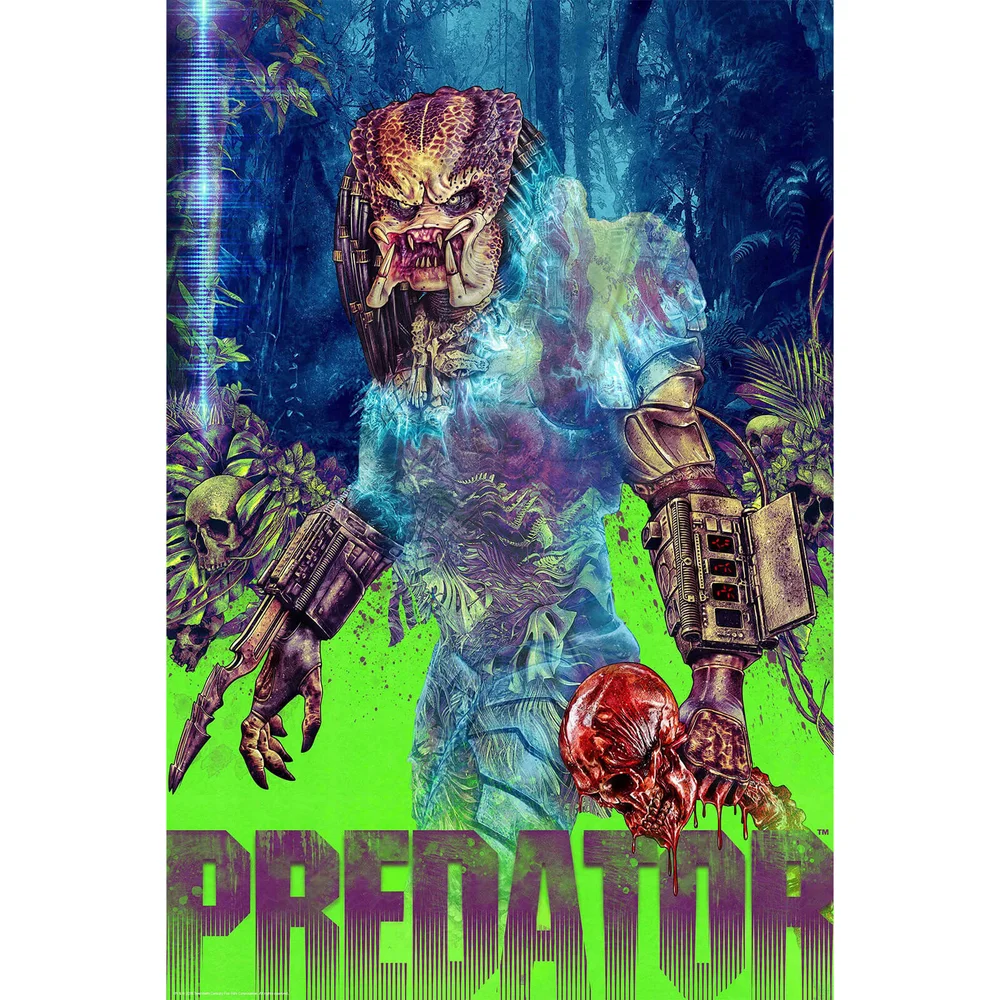 Predator Giclee-Druck von Chris Christodoulou - Zavvi Exclusive Bild 1