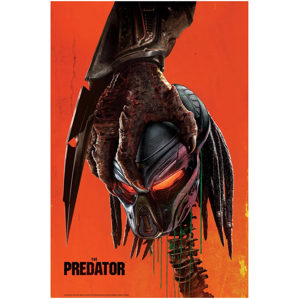 Predator (2018) Film Poster Kunst Giclee Druck - Zavvi UK Exclusive Bild 1