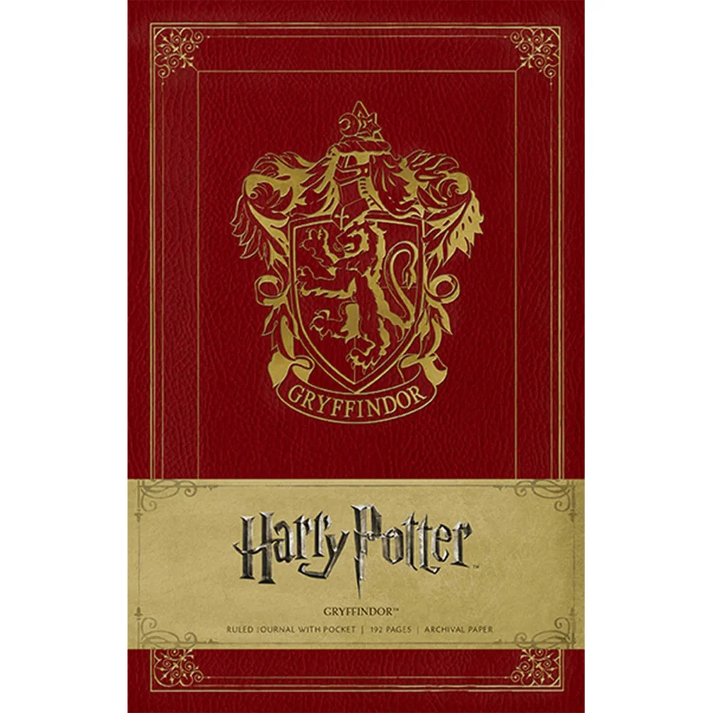 Gryffindor Crest Hardcover Ruled Journal Bild 1