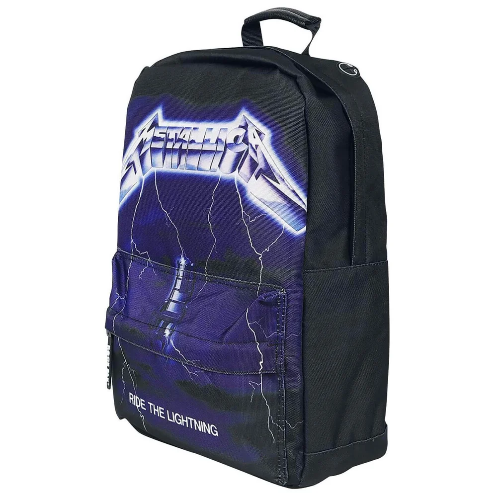 Rocksax Metallica Ride the Lightning Rucksack Bild 1