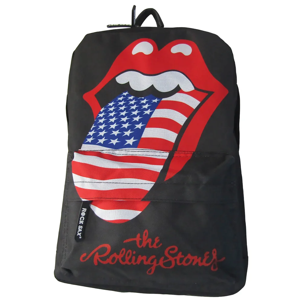 Rocksax The Rolling Stones USA Zunge Rucksack Bild 1