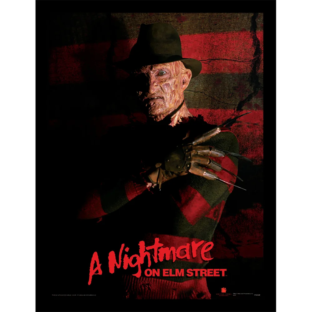 A Nightmare On Elm Street (Freddy Krueger) 30 x 40cm Print Bild 1