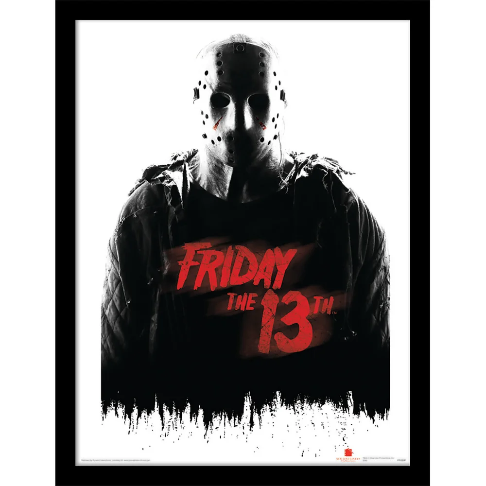 Friday The 13th (Jason Voorhees) Framed 30 x 40cm Print Bild 1