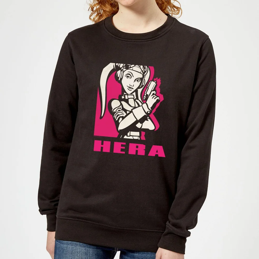 Star Wars Rebels Hera Damen Pullover - Schwarz - S Bild 1