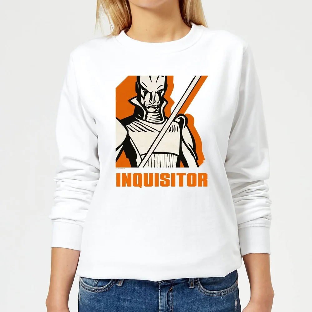 Star Wars Rebels Inquisitor Damen Pullover - Weiß - S Bild 1