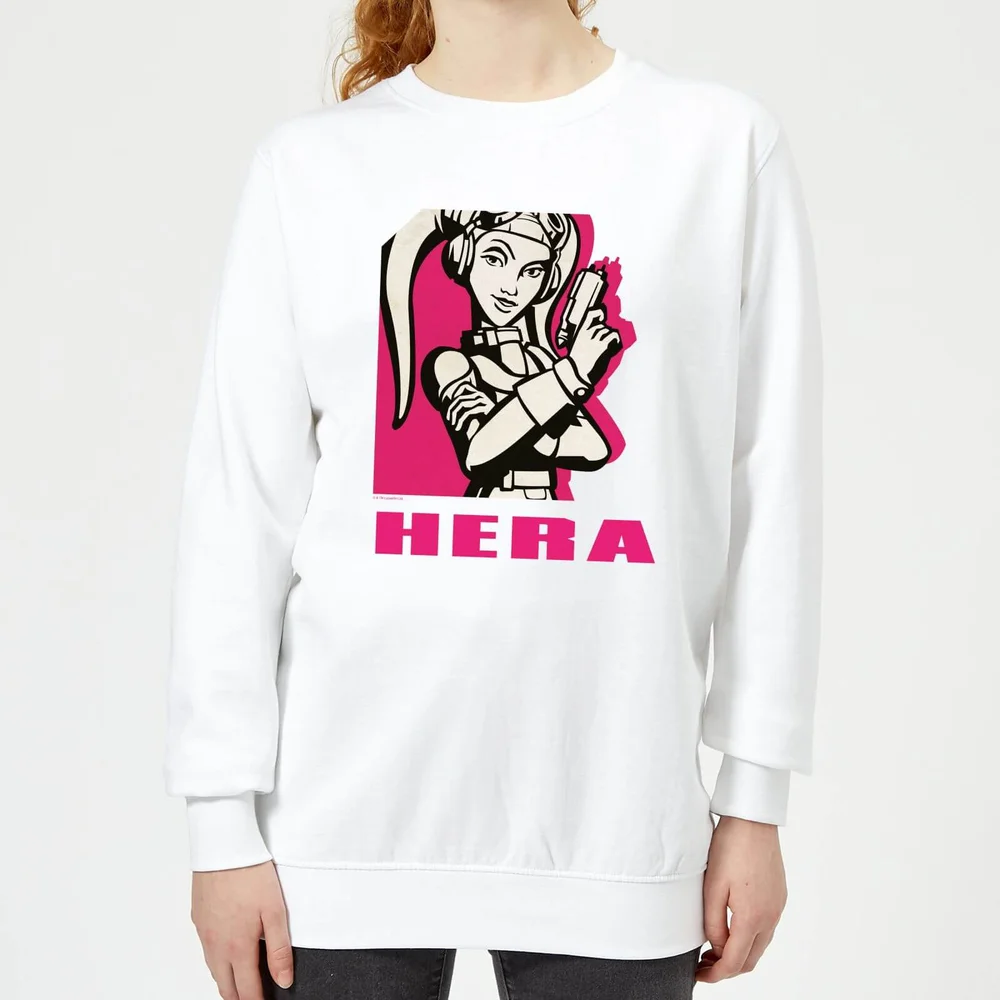 Star Wars Rebels Hera Damen Pullover - Weiß - S Bild 1