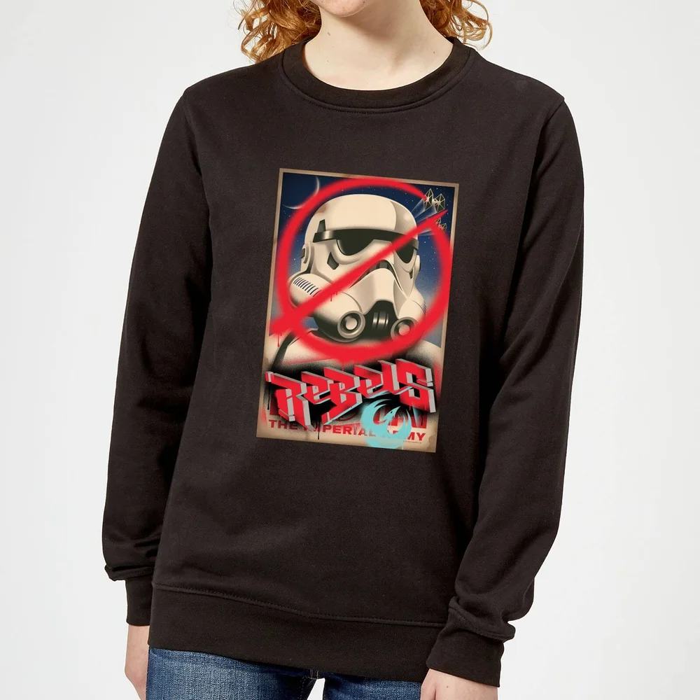 Star Wars Rebels Poster Damen Pullover - Schwarz - S Bild 1