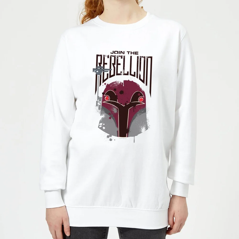 Star Wars Rebels Rebellion Damen Pullover - Weiß - S Bild 1
