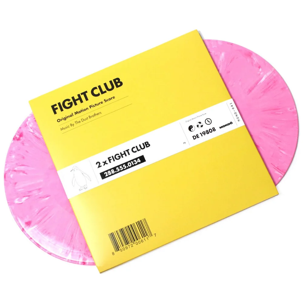 Mondo Fight Club (Original-Soundtrack von 1999) 2xLP (rosafarbenes Vinyl) Bild 1