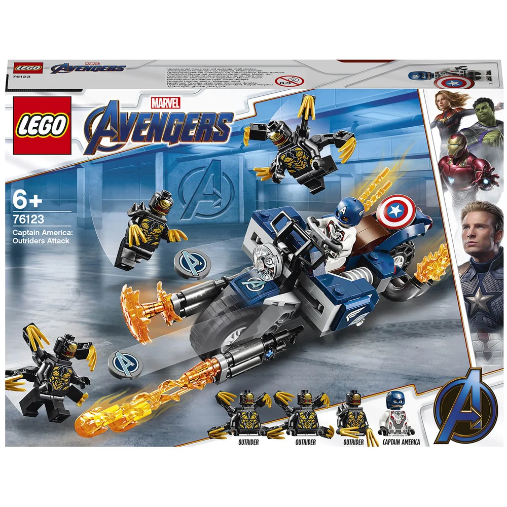 LEGO Marvel Avengers Outriders Attack Toy (76123) Bild 1